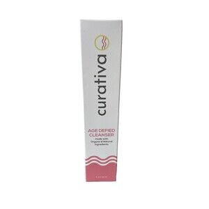 Curativa Bay Age Defied Facial Cleanser 4oz/ 120 ml NEW Sealed Organic Face Wash